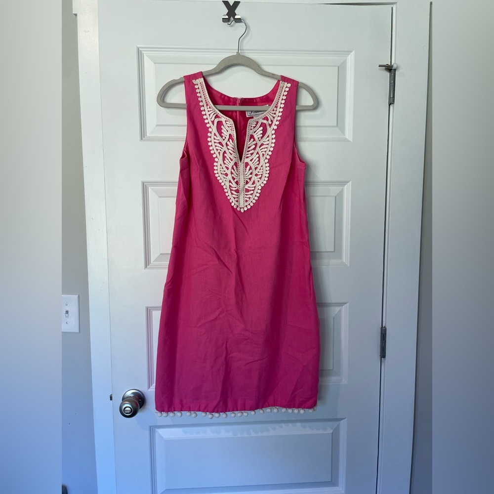 J Howard- Pink Shift Dress- Size 10